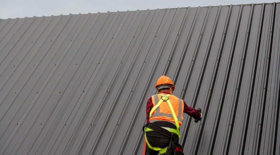 Professional metal roof installation services in Minden, IA